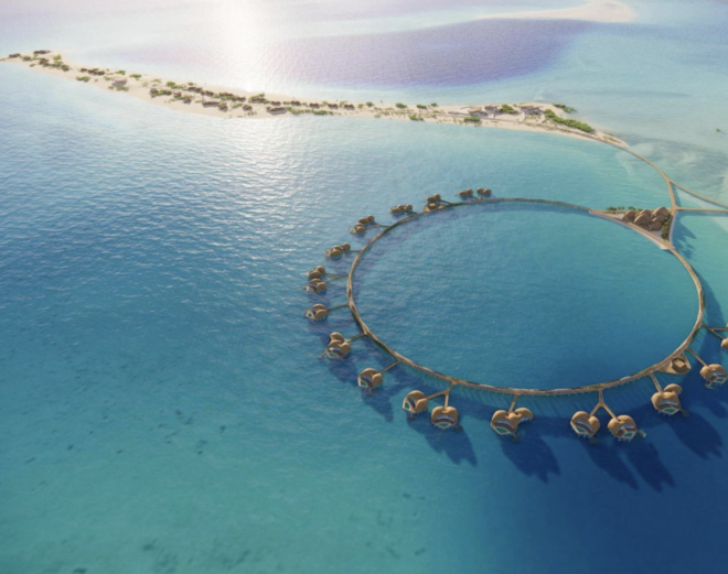 red sea foster partners hotel on stilts