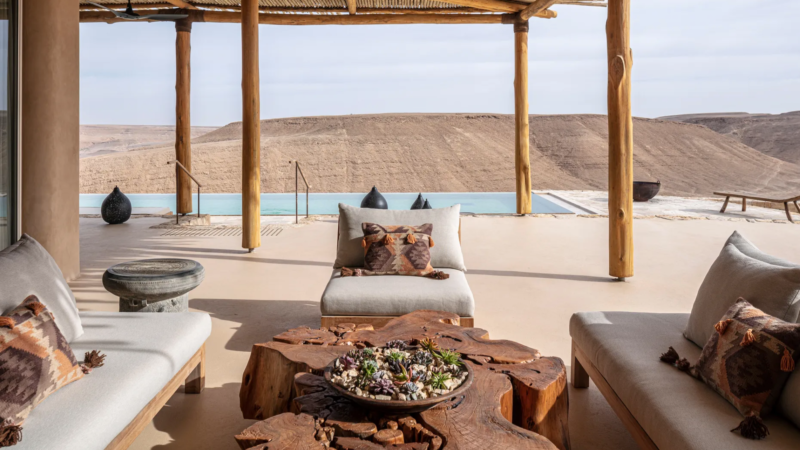 Eco luxury and sustainable hotels in Israel