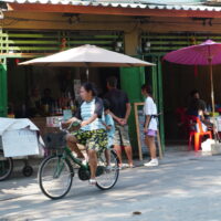 Bangkok electric bike rental, Bangkok cycling tour, Bangkok with teenagers, Bangkok coffee shops, Bangkok hipster cafes, Bangkok temples, Bangkok flower market, Chao Phraya ferry, eco travel Thailand, sustainable tourism Bangkok, family travel Thailand, Bangkok bike routes, Pak Khlong Talat, Bangkok local markets, feed turtles Thailand, safe travel Bangkok, Bangkok cultural tour, Bangkok day trip, Bangkok hidden gems, Thailand adventure travel