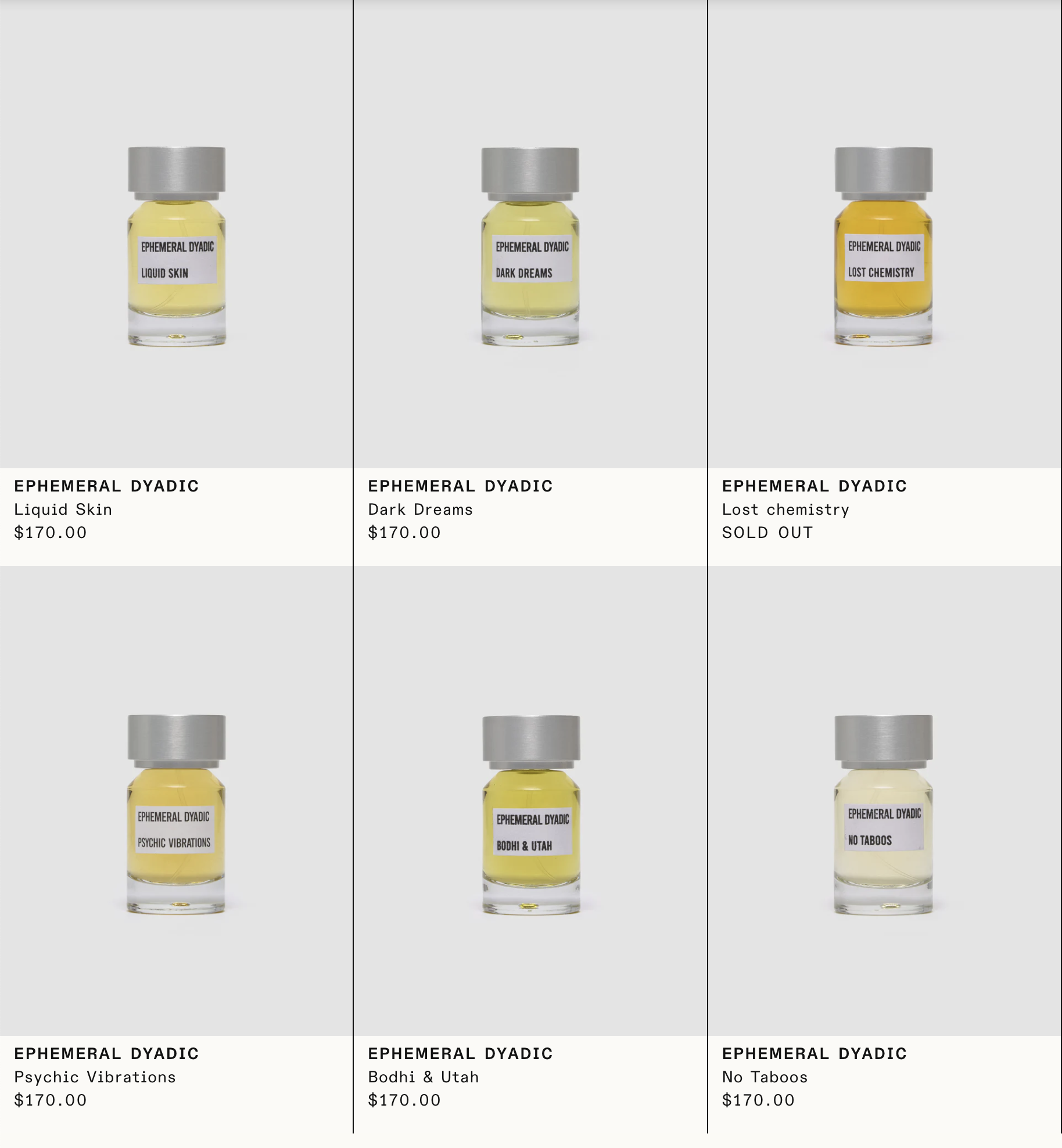 Ephemeral Dyadic, a brand from Istanbul