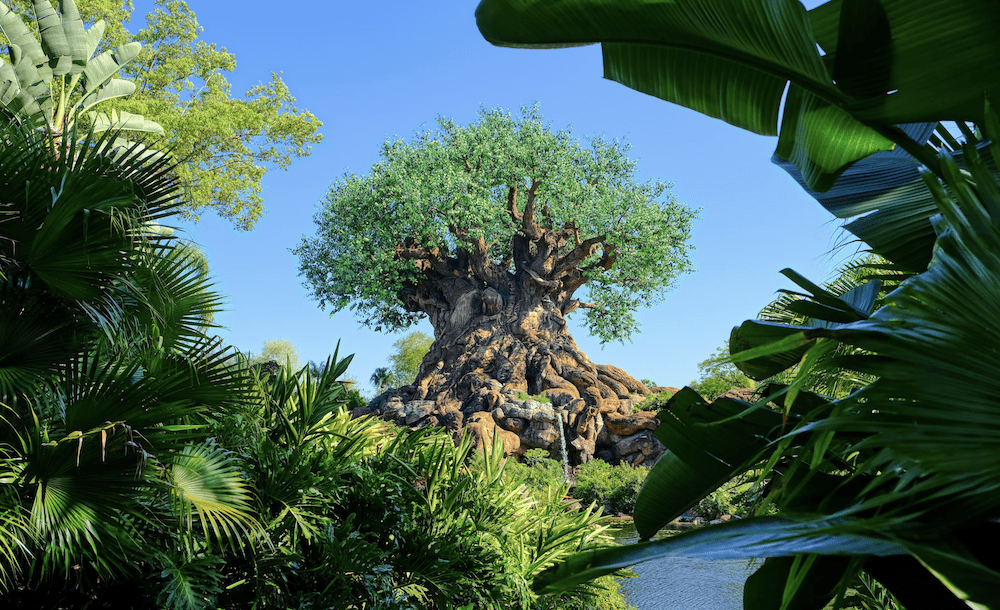 fake tree Disneyland