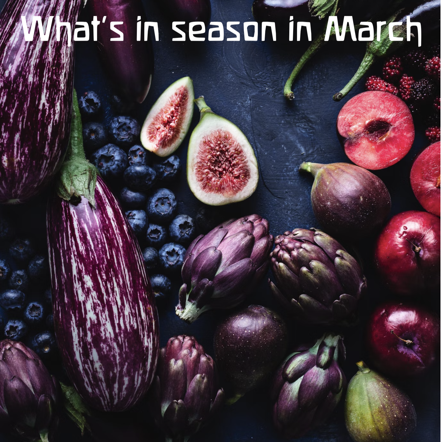 food in season march