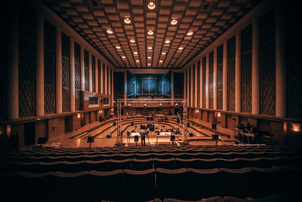 The main stage at Funkhaus