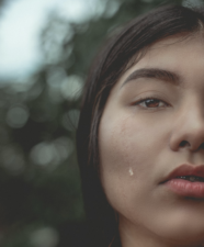 If he smells your tears, he will be more compassionate