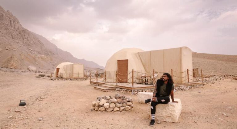 Luxury glamping in Abu Dhabi