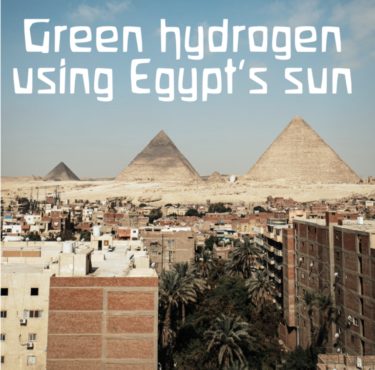 Masdar’s developing green hydrogen plants with Egypt’s Sun