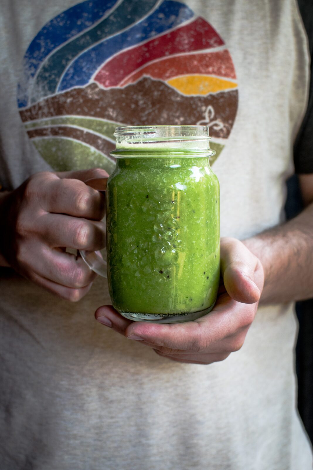 picture of a green smoothie (what the smoothie would look like)