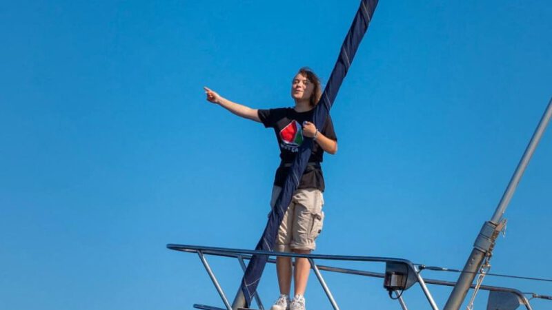 Greta Thunberg Sails Toward Gaza as Israeli Navy Prepares Interception