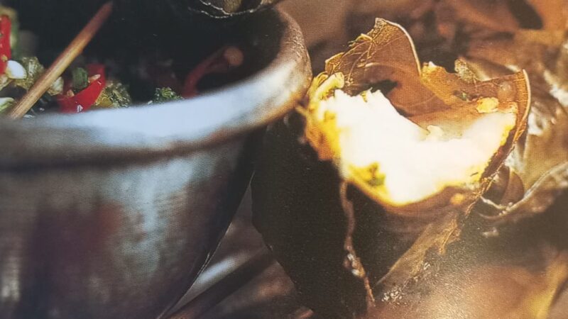 Recipe: Fish Grilled in Grapevine Leaves With Chilli Dipping Sauce