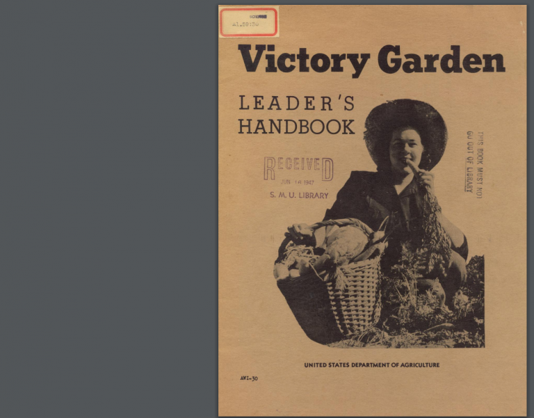 Download the Victory Garden Handbook, circa 1943