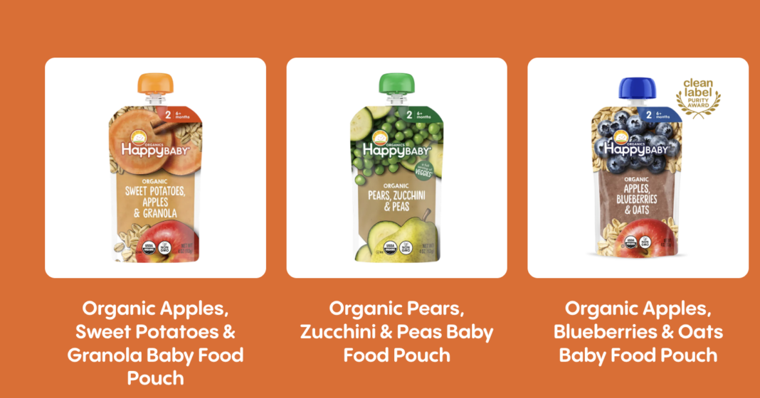 Happy Baby Organics contains microplastics