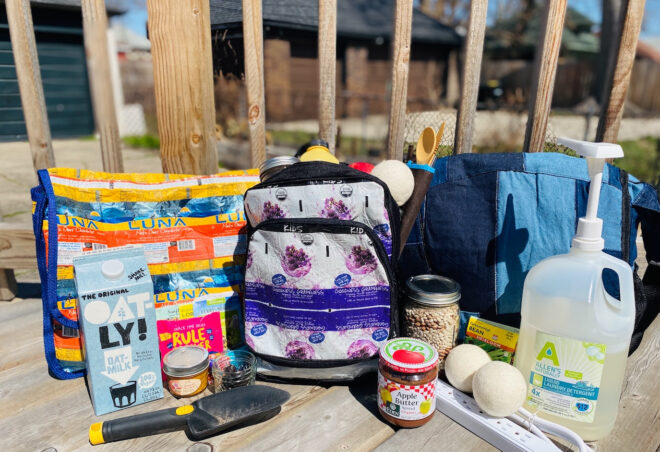 Hazon monthly sustain kit backpack, soap