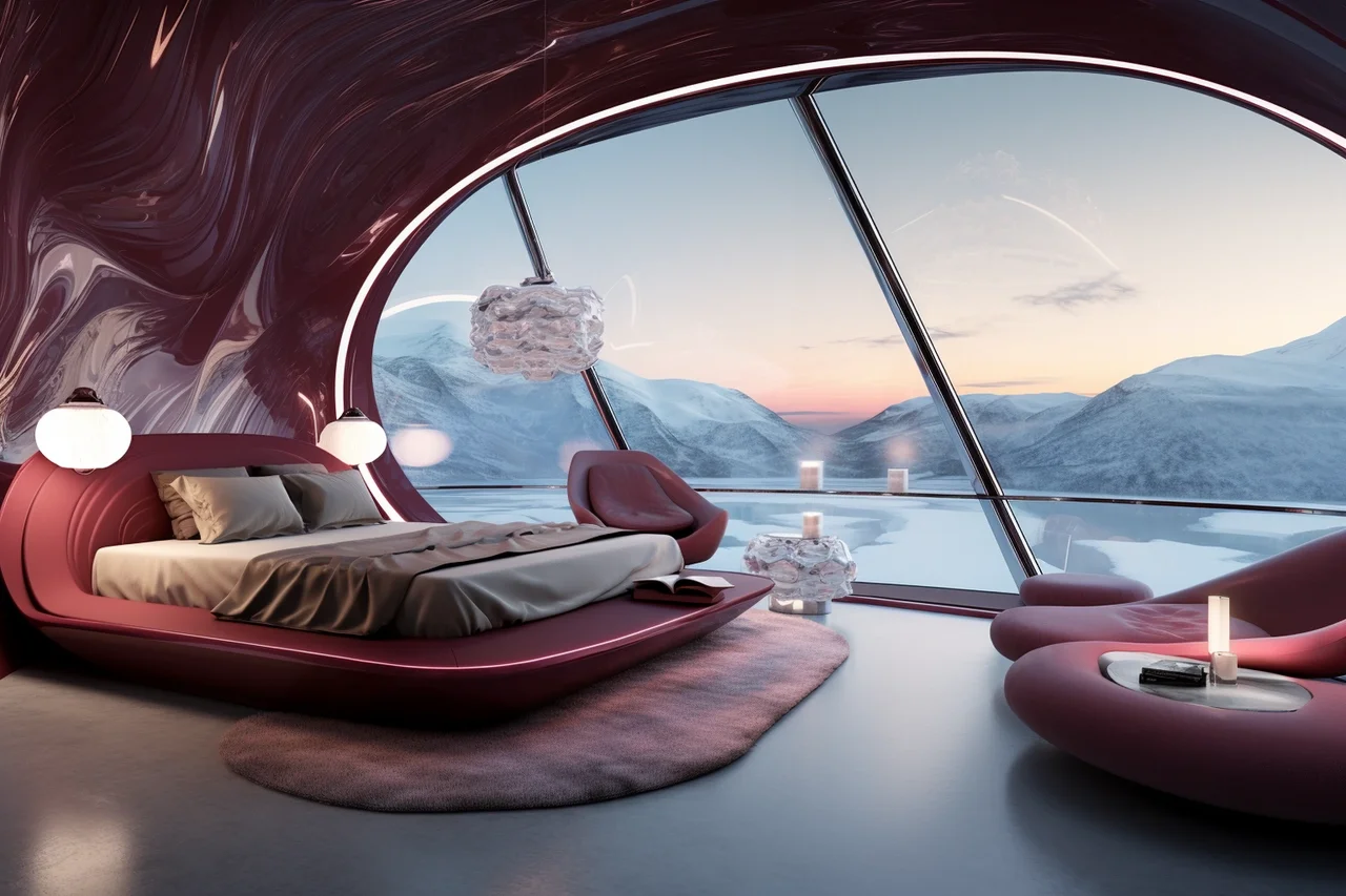 A hospitality concept proposed for an eco-resort in a remote natural setting in Qatar. Balsam Madi. 