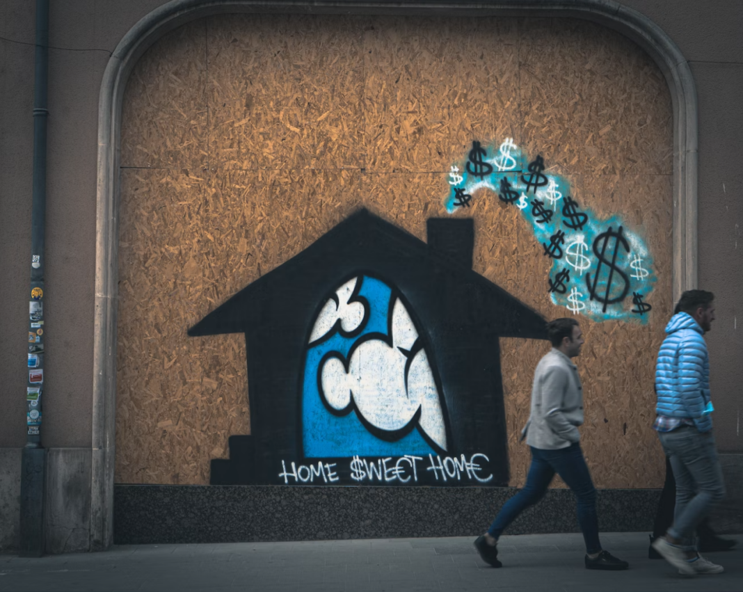 inflation and house pouring out money