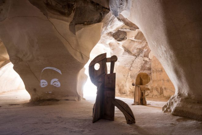 Ivo Bisignano caves beit guvrin, Israel, human forms