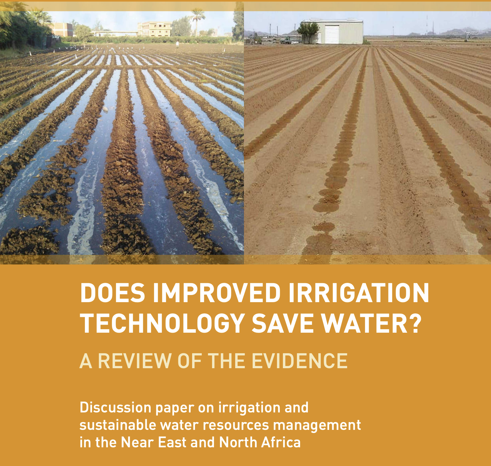 does irrigation save water