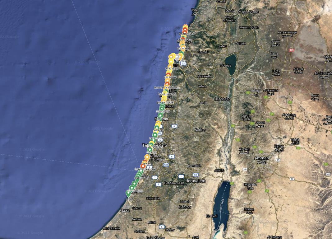 Iran accused of eco-terrorism as oil coats the Mediterranean Sea shore