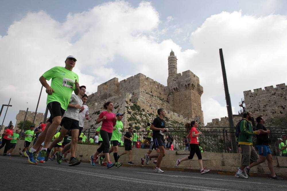 Jerusalem Marathon, old city, city of David