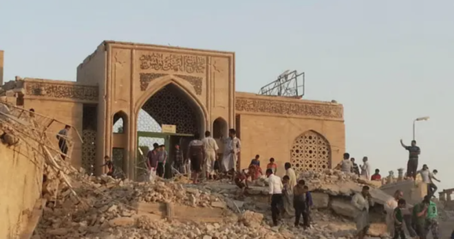 jonah tomb iraq ninevah blown up by isis