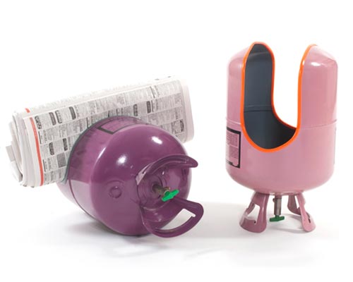 gas cannister upcycled junktion