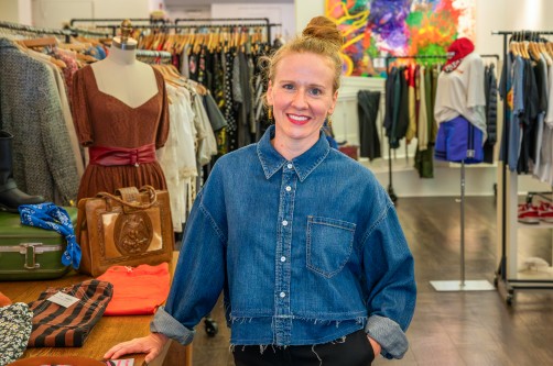 Katie Baker Jones, aassociate professor and program coordinator, Fashion Design and Merchandising, WVU WVU College of Creative Arts and Media