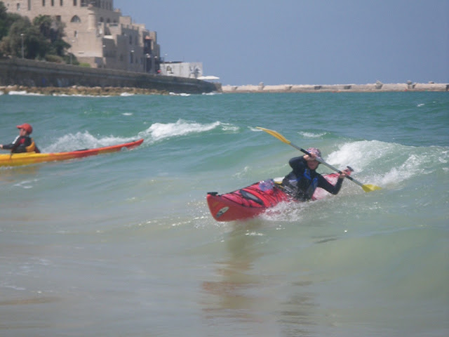 kayaking in israel