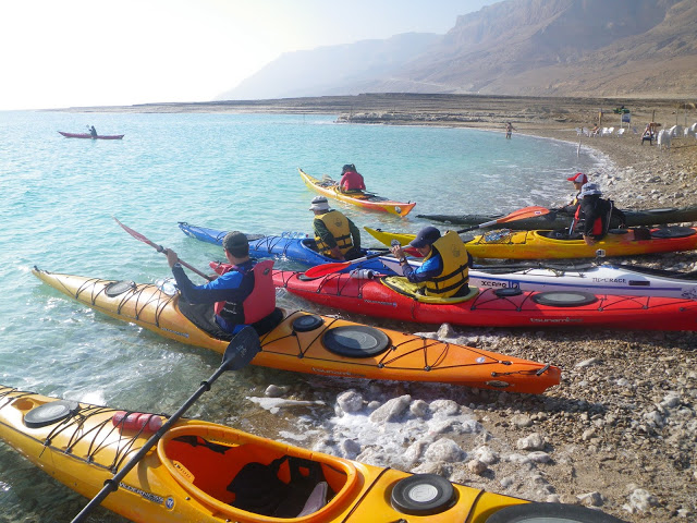 kayaking in israel