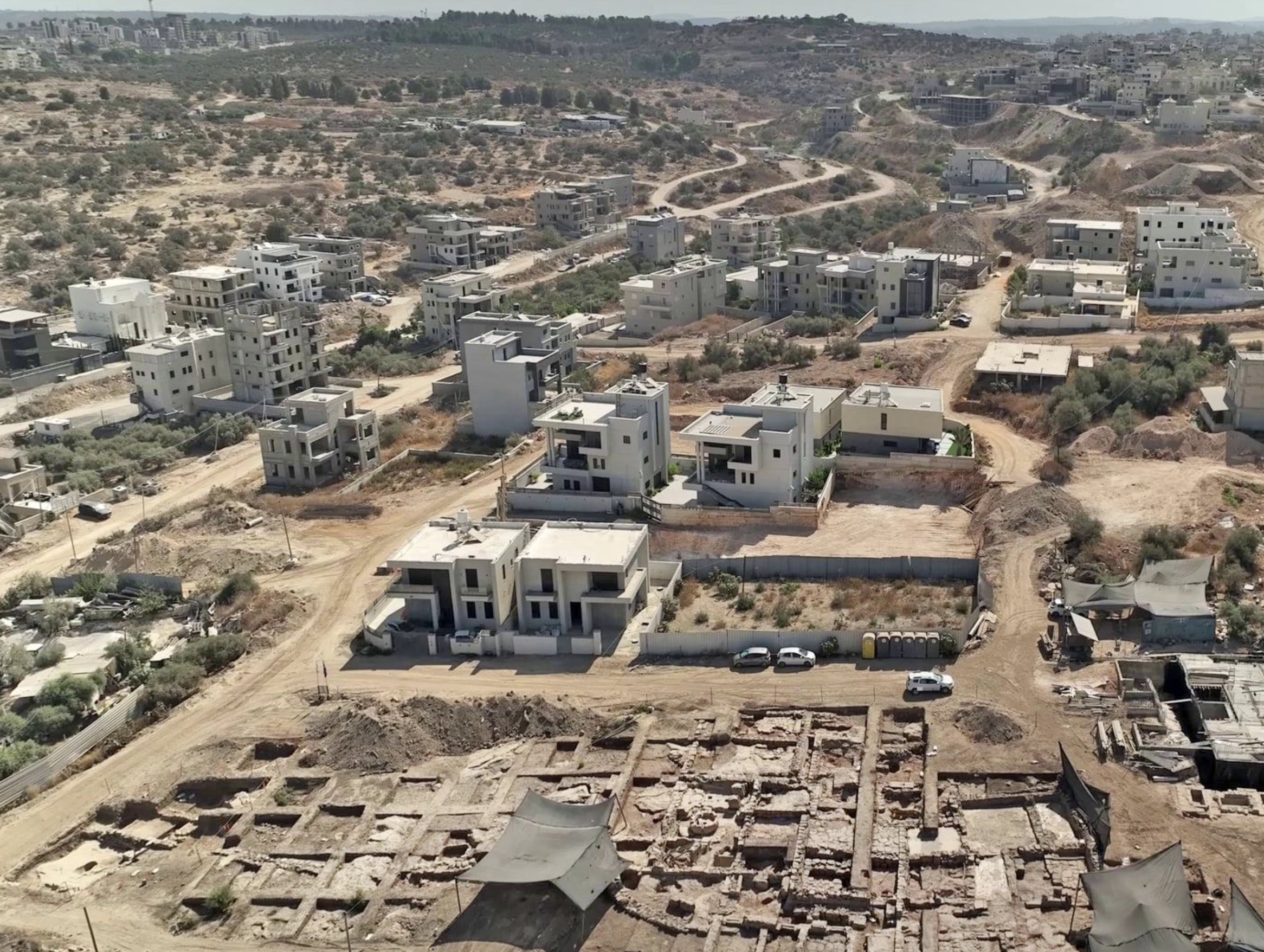 Samaritan archaeological site, Kafr Qasim excavation, ancient mosaic Israel, olive oil press archaeology, sustainable farming history, Israel Antiquities Authority discovery, Byzantine period agriculture, ancient water management, Middle East heritage site, regenerative farming archaeology