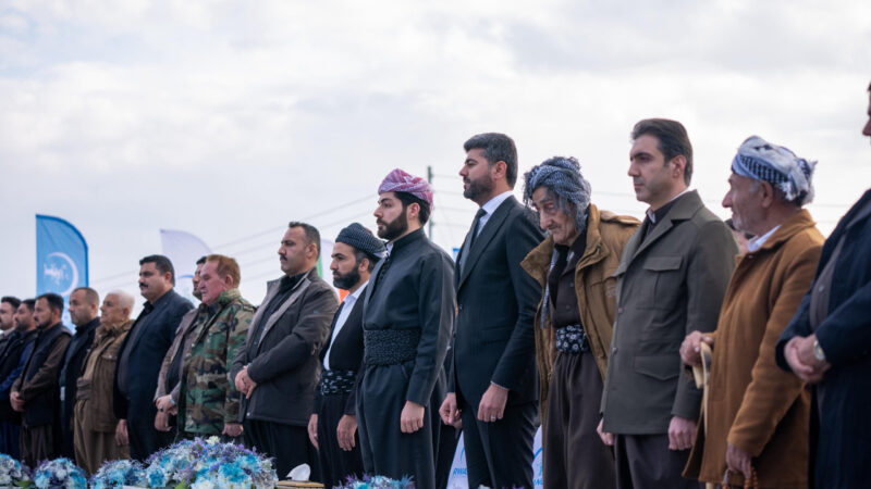 Solar power brings life to Kurdish village decades after chemical attack