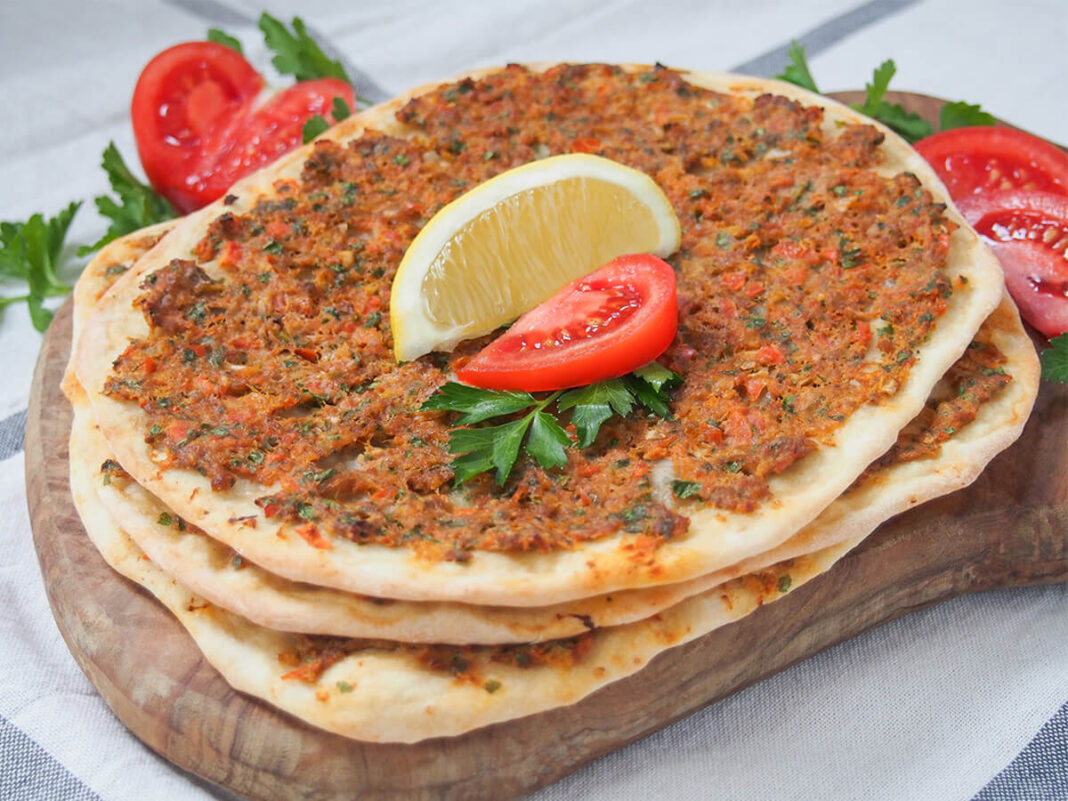 Make Lahmacun, crispy Turkish flatbreads with meat