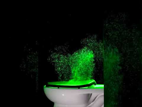 bio- aerosols during the toilet flush