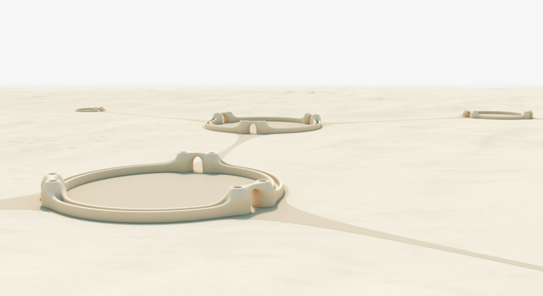 Imagine a new kind of sustainable city in the desert?