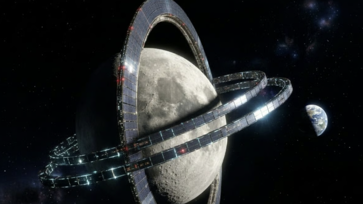 Japan wants to build a solar panel ring around the moon
