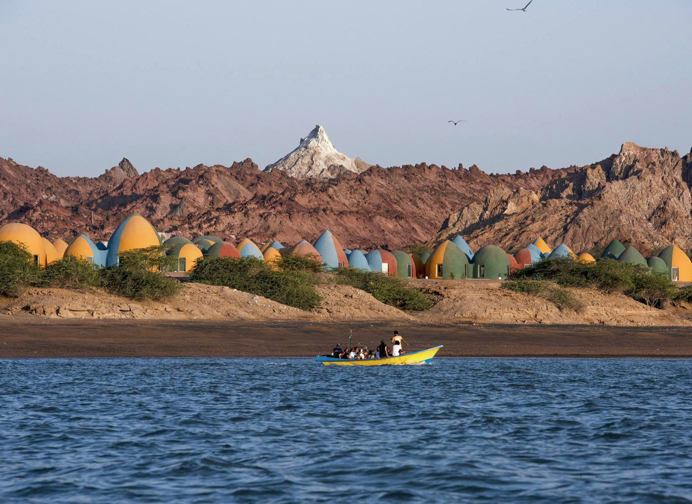 majara superadobe iran, eco architecture iran, sustainable building iran, earthbag construction iran, superadobe dome iran, natural building iran, eco resort hormuz island, sustainable tourism iran, adobe dome architecture, green building iran, eco hotel iran, earth architecture iran, environmental design iran, sustainable architecture middle east, natural materials construction iran