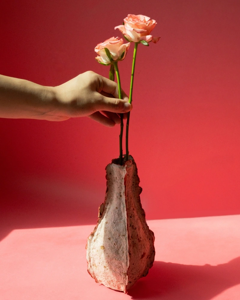 Rebloom makes vases out of petal paper pulp
