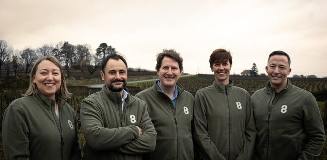 Mantle8 Board Members: Mary Haas (BEV-Angel); Emmanuel Masini (Mantle8 CEO); Gaëtan Bonhomme (BEV); Marieke Flament (Angel); Robert Trezona (Kiko)