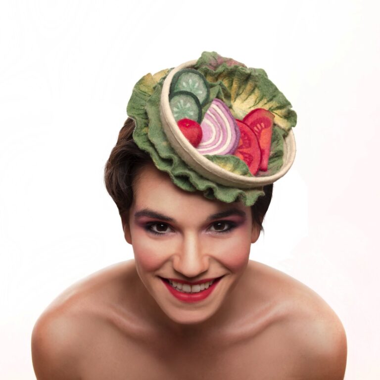 Israeli designs fashion hats good enough to eat