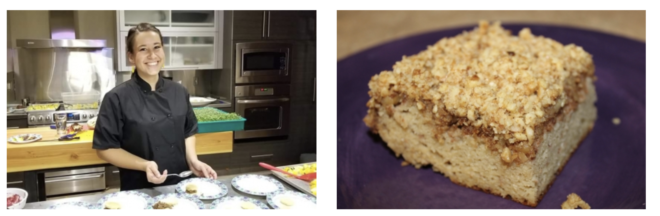 mariah gladstone, coffee cake made from beans