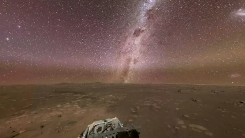 Why Is the Martian Night Sky So Bright? New NASA Video Sheds Light on the Red Planet’s Glow