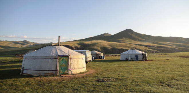 A traditional Mongolian ger. Mongolia hosted UNCCD COP17 in Ulaanbaatar, putting the world’s rangelands, pastoralists and land restoration at the center of the global environmental agenda.