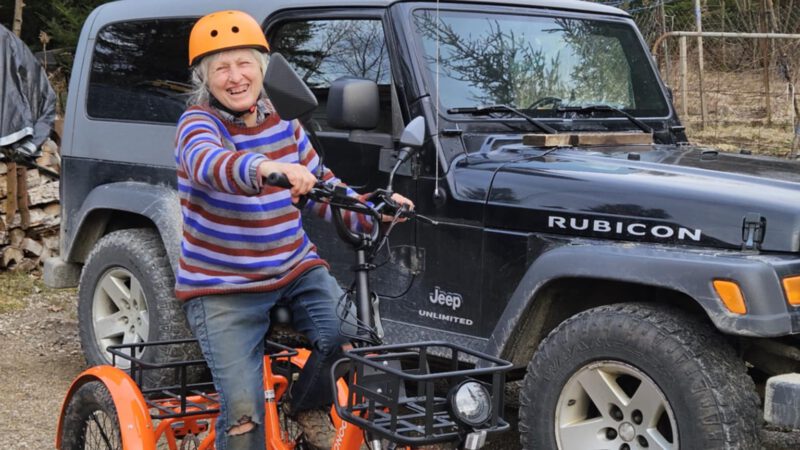 Starting spring on MoonCool’s ebike