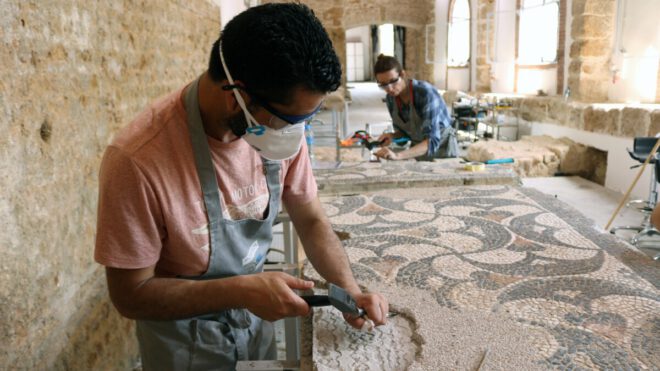 mosaic restoration class