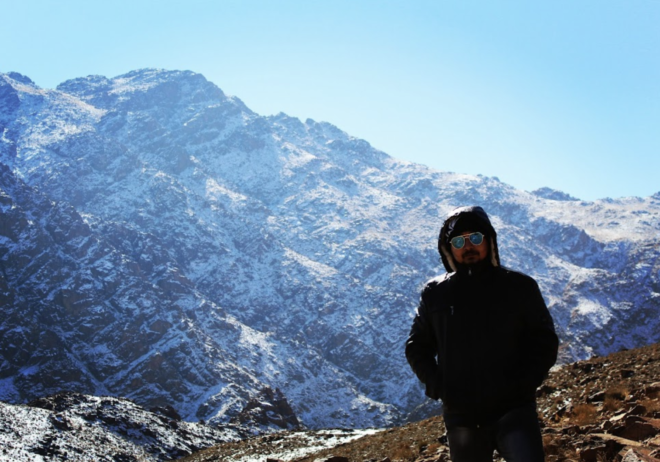 Trojena location, mount lawz, saudi arabia, 