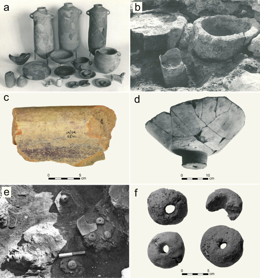 Archaeologists at Tel Shiqmona found that the same Iron Age production spaces were reused seasonally for olive pressing, animals, textiles and purple dye production.