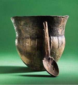 Neolithic cooking pot