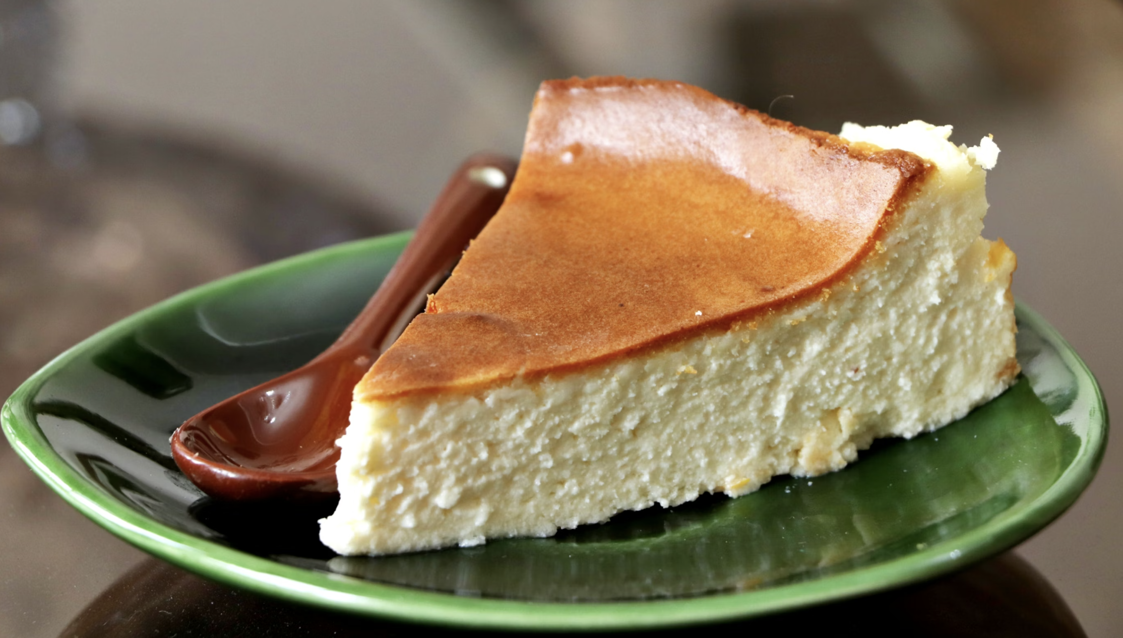New York cheesecake baked for Shavuot