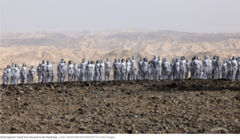 Spencer Tunick nudes pose to save the Dead Sea - Green Prophet