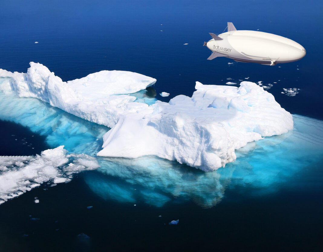 Oceansky, From 2024, Swedish company OceanSky Cruises will fly elite passengers in a sustainable, floating five-star hotel that’s lighter than air.