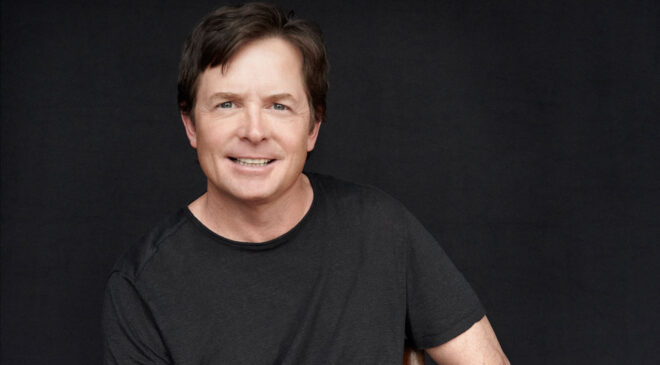 Michael J. Fox portrait, parkinsons disease advocate