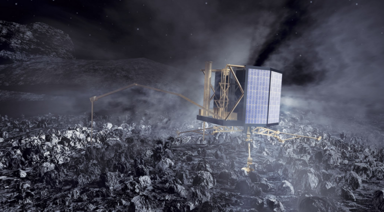 Rosetta attempts comet landing to study our distant past